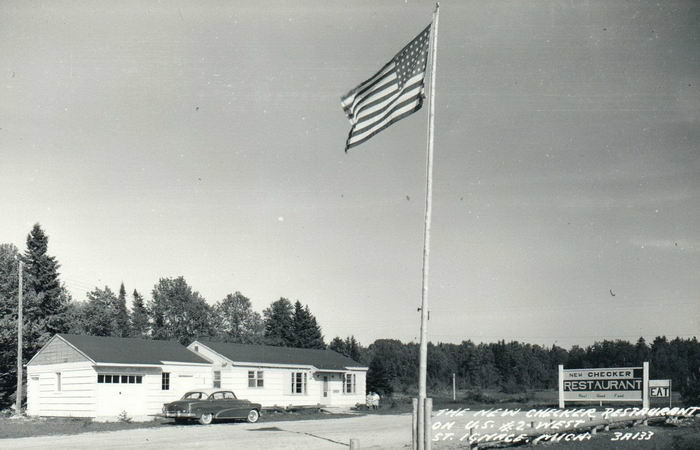 The Checker Restaurant - Old Photo